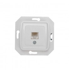 Розетка Телефон RJ11 с/у мех. бел DEA   KR-78-0222  Kranz