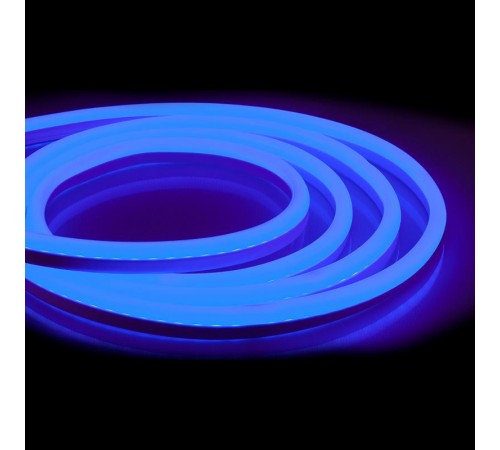 Лента светодиодная LS721 144SMD(2835)/м 12Вт/м 220V IP67, длина 50м, синий, неоновая  32713  FERON