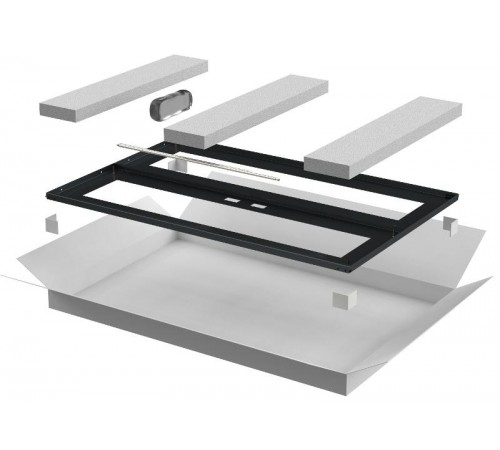 ITK Дверь перфор. двустворч. для шкафа LINEA N 24U 800мм чер  LN05-24U8X-D2P  ITK