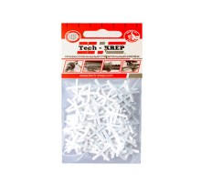 Крестик для плитки 2,5 мм (100 шт) - пакет  103640  Tech-KREP