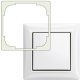 ABB Basic 55 Альп. белый Вставка декоративная в рамку  1726-0-0218   2CKA001726A0218  ABB