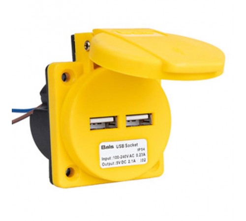 Розетка USB двойная 5В DC 2,1A I 700-Bals I Bals