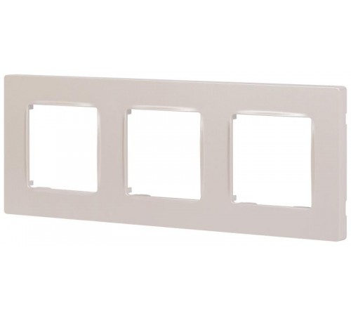 Рамка для розеток и выключателей  Серия 12 12-5203-15 на 3 поста, Классик, перламутр  Б0067786  ЭРА