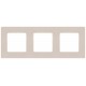 Рамка для розеток и выключателей  Серия 12 12-5203-15 на 3 поста, Классик, перламутр  Б0067786  ЭРА