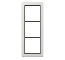 Рамка 3-кратная; светло-серая  FD983LG  Jung