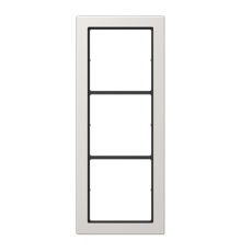 Рамка 3-кратная; светло-серая  FD983LG  Jung