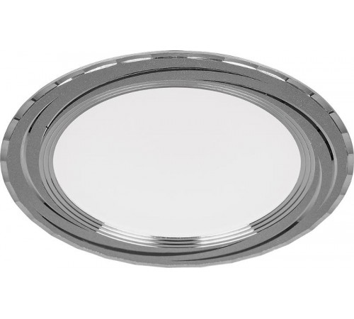 Светильник светодиодный встраиваемый декоративный AL777, 7W, 525 Lm ,4000К, серебро  28682  FERON