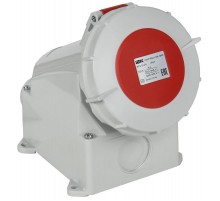 Розетка стационарная ССИ-1252 32А-6ч 380В 3P+PE+N IP67  PSR12-032-5-0-67  IEK
