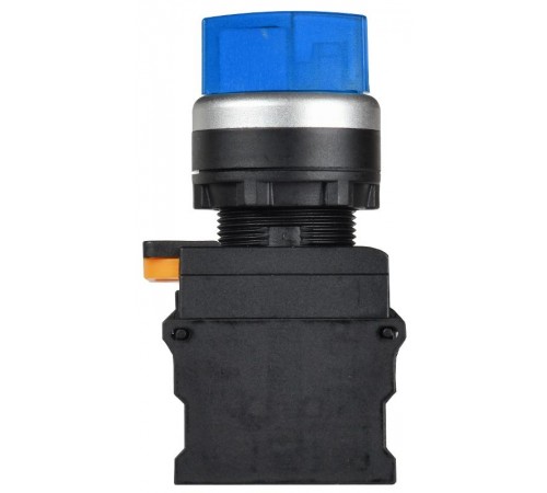 Переключатель с подсветкой 3 полож. 2NO синий MASTER  MI-SW60-20XD-4-14-3-K07  IEK