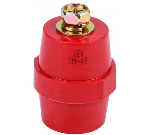 Изолятор SM45 (М8) силовой с болтом   YIS11-45-14-B  IEK