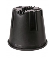 Держатель для плоской кровли крестовой фиксатор для прута 8-10 мм, с бетоном, ПП   SQ2402-3088  TDM