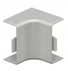 Крышка внутреннего угла кабельного канала WDK 15x40 мм (ПВХ,серый) (WDK HI15040GR)  6158242  OBO Bettermann