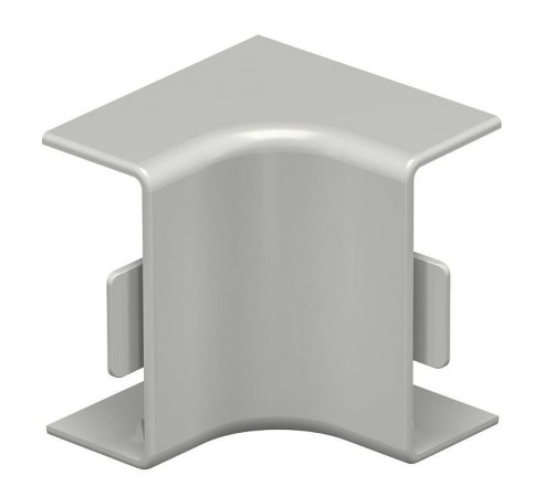 Крышка внутреннего угла кабельного канала WDK 15x40 мм (ПВХ,серый) (WDK HI15040GR)  6158242  OBO Bettermann