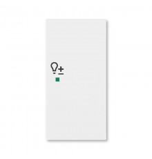 ABB Levit Белый Клавиша 2-ая правая с символом светорегулятора free@home  6220H-A02204 03  2CHH622204A4003  ABB