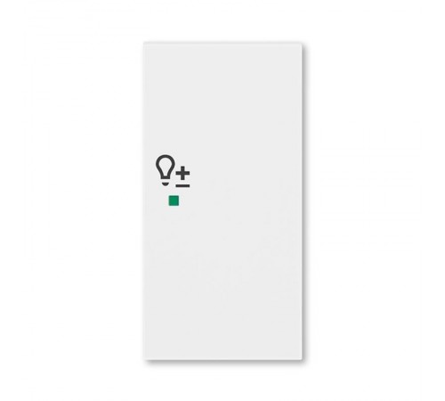 ABB Levit Белый Клавиша 2-ая правая с символом светорегулятора free@home  6220H-A02204 03  2CHH622204A4003  ABB