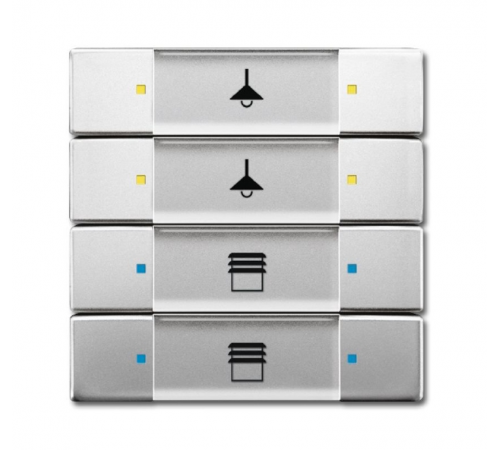 6127/02-866-500 Сенсор 4/8-кл. многофункциональный, нержавеющая сталь  6117-0-0239  2CKA006117A0239  ABB