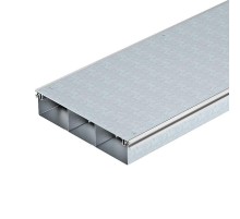 Секция кабель-канала OKA-T с глухими крышками, 2400x300x65 мм (сталь)  7402223  OBO Bettermann