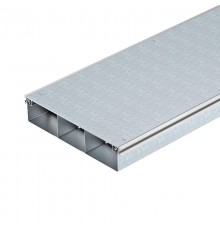 Секция кабель-канала OKA-T с глухими крышками, 2400x300x65 мм (сталь)  7402223  OBO Bettermann