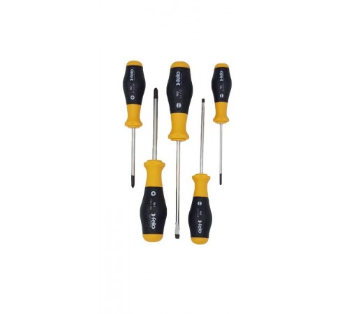 Набор отверток SL/PZ, 5 шт  90095148  Felo