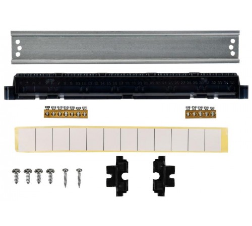 Корпус пластиковый навесной на 12 модулей ЩРН-П-12 IP41 черная прозрачная дверь TEKFOR  TF5-KP12-N-12-41-K01-K03  IEK