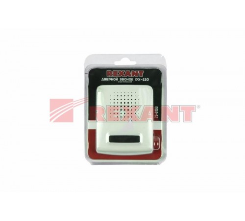 Звонок электрический 220 вольт  73-0100  REXANT