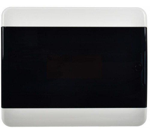 Корпус пластиковый навесной на 12 модулей ЩРН-П-12 IP41 черная прозрачная дверь TEKFOR  TF5-KP12-N-12-41-K01-K03  IEK