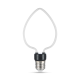 Лампа светодиодная   Filament Artline Heart 4W 330lm 2700К Е27 milky LED 1/10/100  1003802104  Gauss