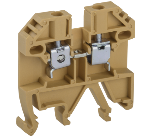 Клемма винтовая КВИ-4мм2 желтая  YZN30-004-K05  IEK