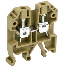 Клемма винтовая КВИ-4мм2 желтая  YZN30-004-K05  IEK