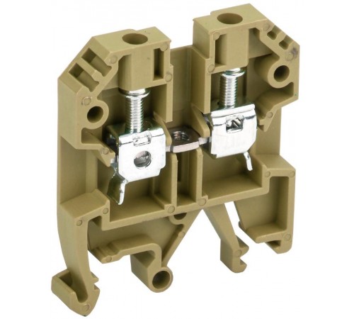 Клемма винтовая КВИ-4мм2 желтая  YZN30-004-K05  IEK