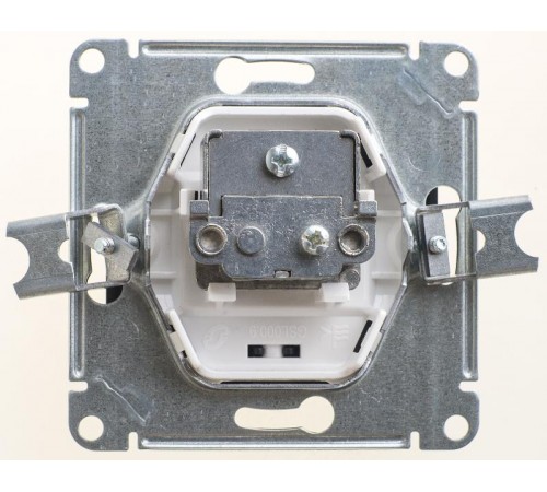 Glossa Антрацит TV Розетка проходная 4DB  GSL000792  SE