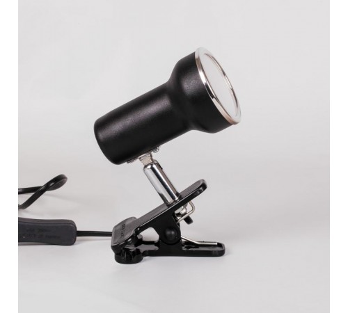 Светильник светодиодный, черный, прищепка, 7Вт, AL7020  28644  Feron