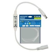 Контроллер для управления LED одноцветными лентами 12В, 72Вт ULC-Q510 DIM  UL-00002278  Volpe