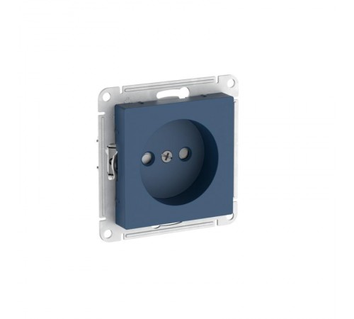 AtlasDesign Аквамарин Розетка без заземления со шторками, 16А, механизм, быстрозажимные клеммы  ATN001149S  SE