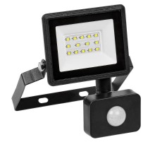 Прожектор светодиодный СДО 06-20 20Вт 6500К IP54 черный c ДД  LPDO602-20-65-K02   IEK