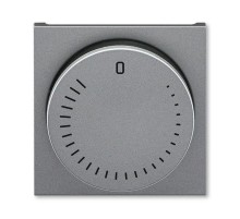 ABB Levit Сталь / дымчатый чёрный Накладка для механизма регулирования скорости вращения вентилятора  3294H-A00130 69  2CHH940130A4069  ABB