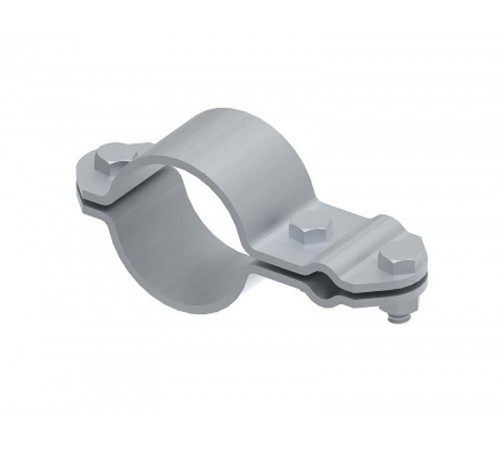 Соединитель проводника и молниеприемного стержня 40 мм, гор. цинк, 395102  МС-102-ГЦ   Ostec