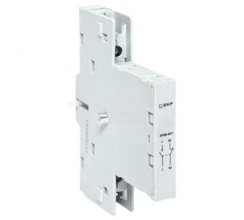 Дополнительный блок контактов боковой АПД-80 ДКБ-11 НО+НЗ  apd80-a01  EKF