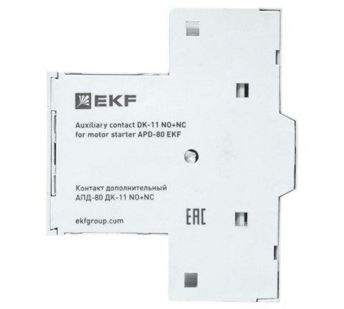 Контакт дополнительный АПД-80 ДК-11 NO+NC apd3-dk11EKF