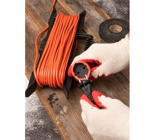 Удлинитель на рамке "Зевс 2.0" 20м без заземления ПВС 2*0,75 10А/2,3кВт  PROxima EKF