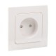 Стокгольм Механизм Розетки 1-местной б/з 10 А белый с защ. штор. PROxima  EYR10-022-10  EKF