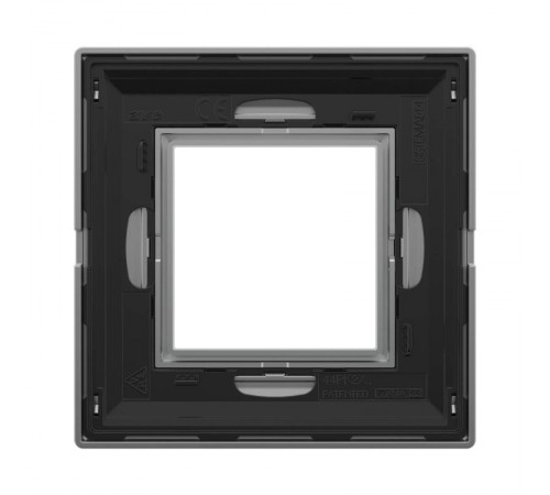 Рамка из металла, "Avanti", светло-серебристая, 2 модуля  4404852  DKC