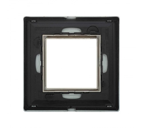 Рамка из металла, "Avanti", светло-серебристая, 2 модуля  4404852  DKC