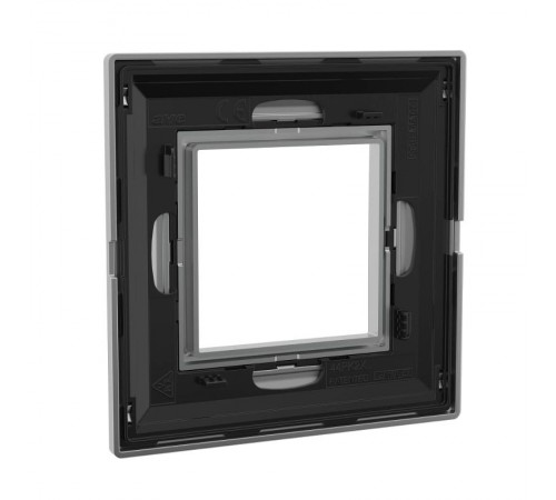 Рамка из металла, "Avanti", светло-серебристая, 2 модуля  4404852  DKC