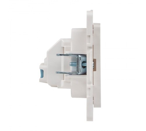 Стокгольм Механизм Розетки 1-местной б/з 10 А белый с защ. штор. PROxima  EYR10-022-10  EKF