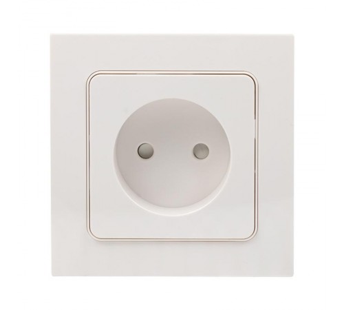 Стокгольм Механизм Розетки 1-местной б/з 10 А белый с защ. штор. PROxima  EYR10-022-10  EKF