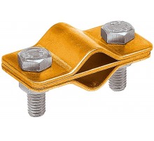 Зажим соединительный пруток - пруток параллельный, латунь90553-2Ezetek