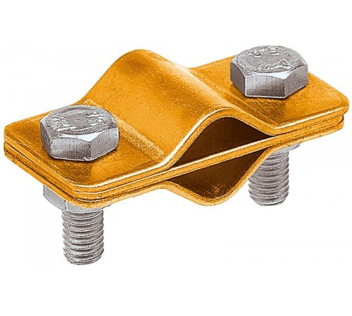 Зажим соединительный пруток - пруток параллельный, латунь90553-2Ezetek