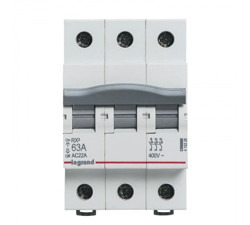 RX3 Выключатель-разъединитель 3П 63A  419328  Legrand