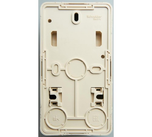 Этюд Сосна О/У Блок: Розетка с заземлением со шторками + Выключатель 2-клавишный  BPA16-202D  SE